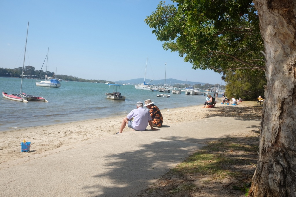 Long caption: Noosa Heads